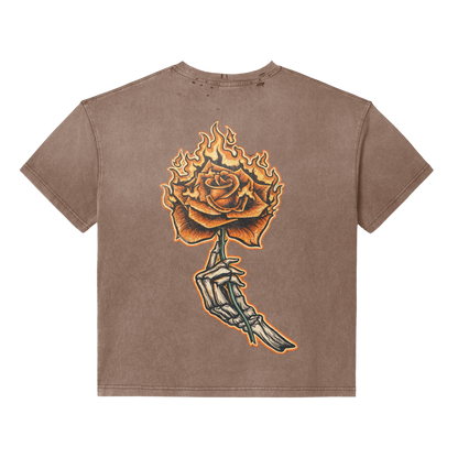 Desert Protocol Tee – Burning Rose