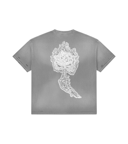 Cosmic Wolf Pack Tee – Burning Rose