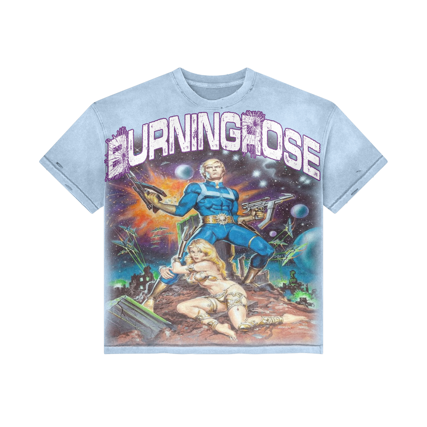 Burning Rose – Galactic Reign Tee