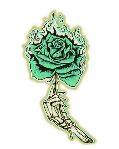 Burning Rose – Insecure System Tee