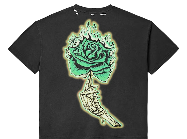 Burning Rose – Insecure System Tee