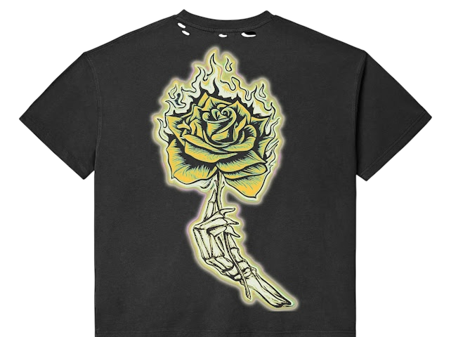 Burning Rose – Alien Summit Tee