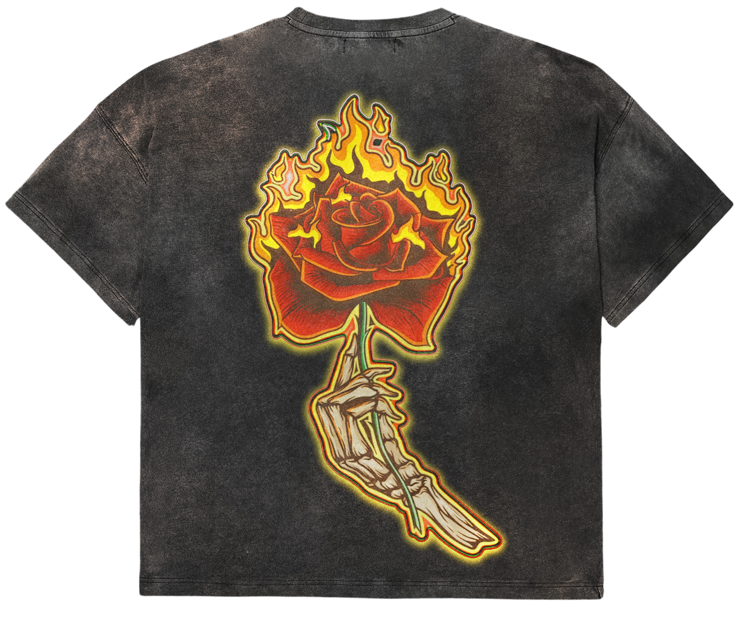 Burning Rose – Gravefire Tee
