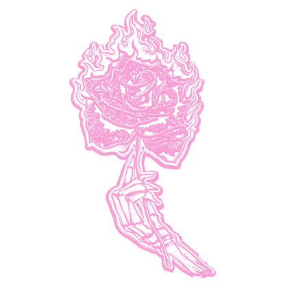 Apocalypse Vision Tee – Burning Rose