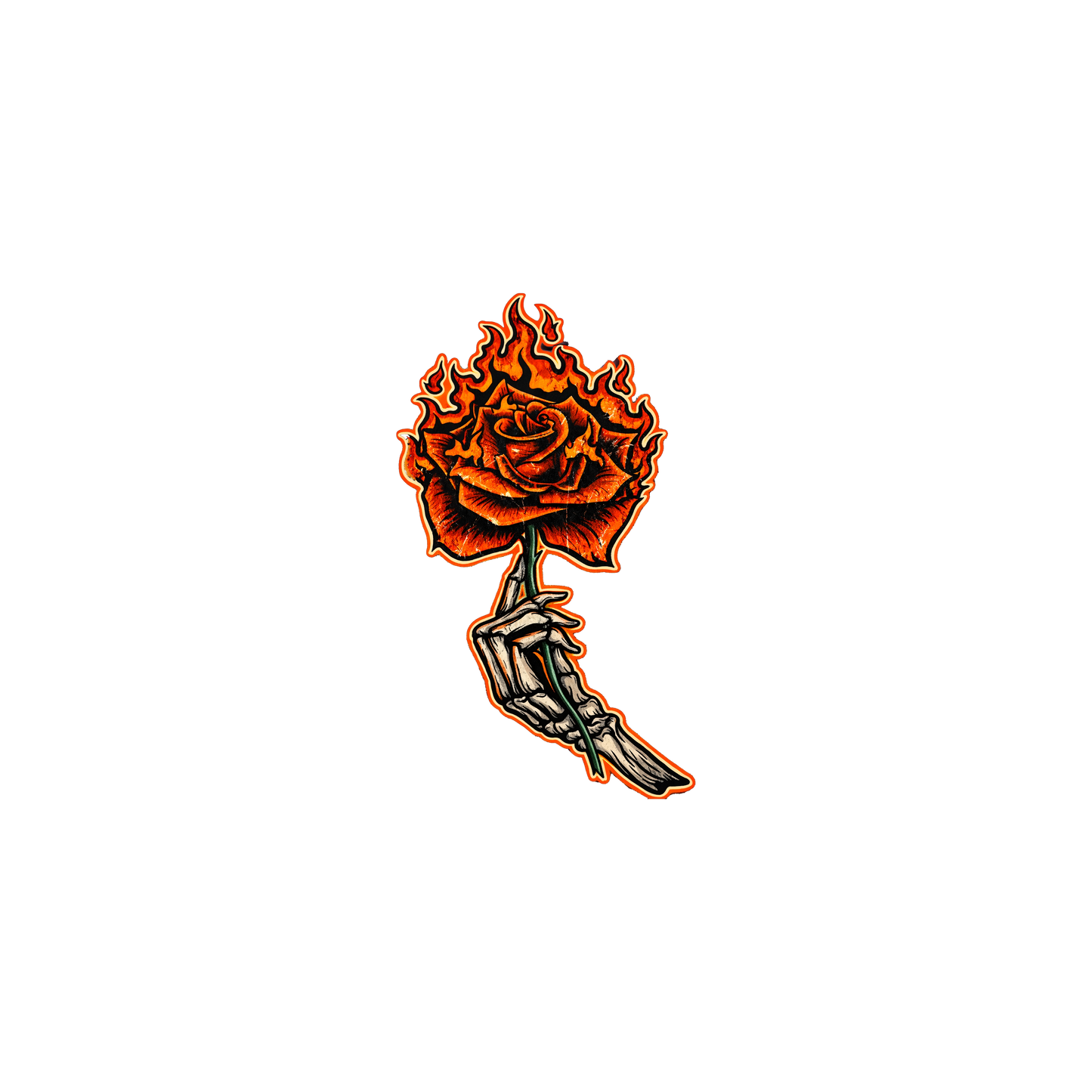 Burning Rose - Astral Outcast Tee