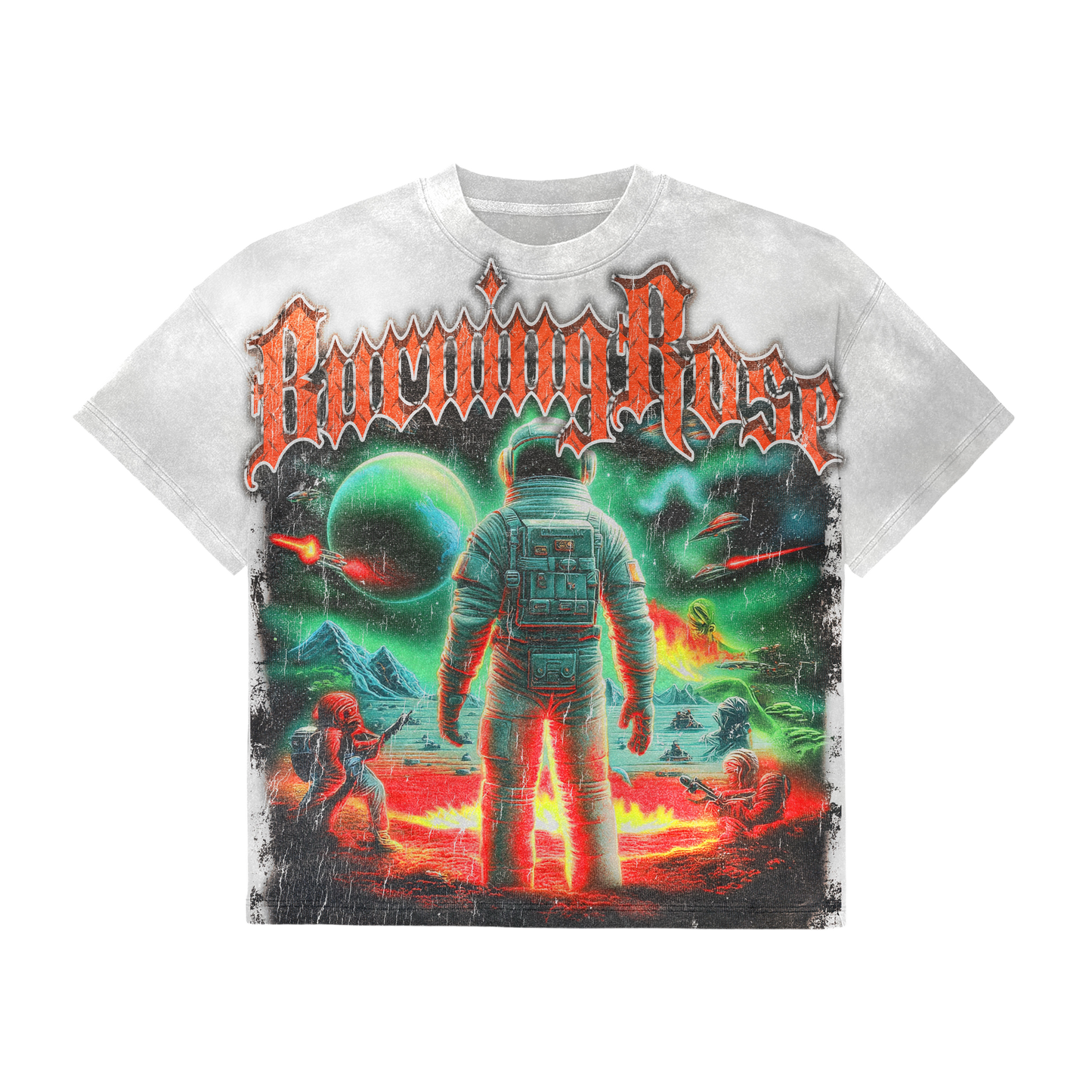 Burning Rose - Astral Outcast Tee