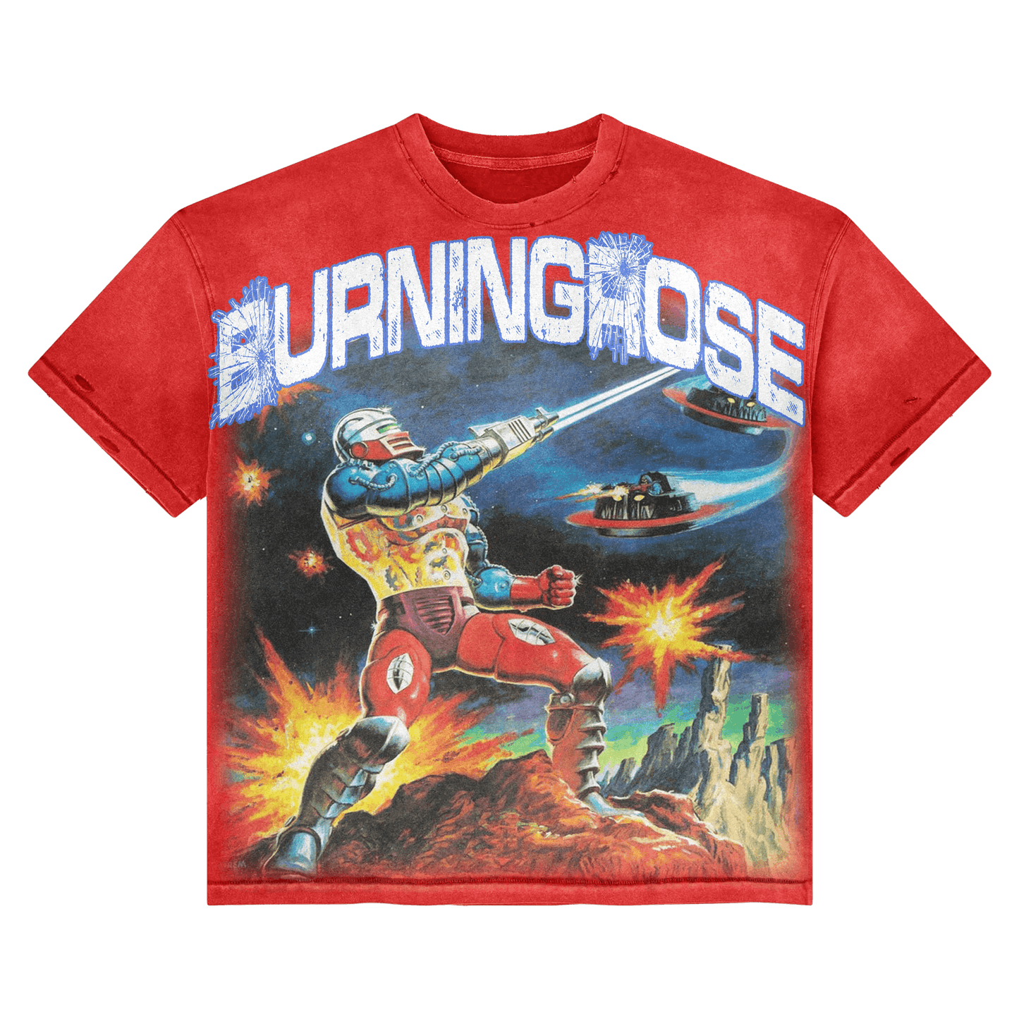 Burning Rose – Starblaster Tee