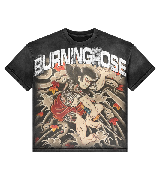 Burning Rose - Ronin’s Wrath Tee