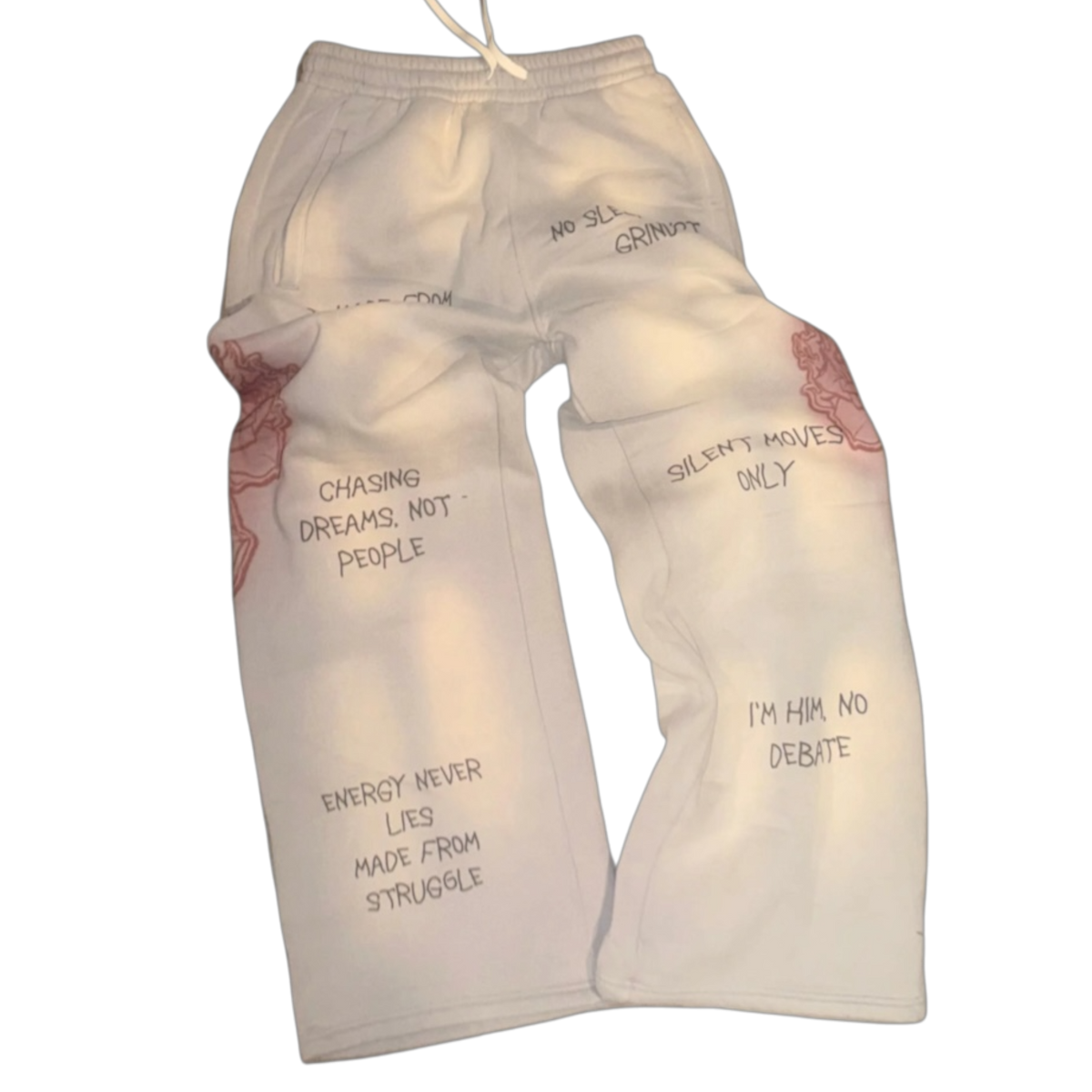 "Silent Moves" Fleece Sweatpants