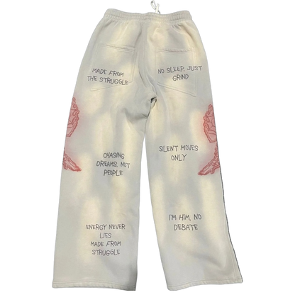 "Silent Moves" Fleece Sweatpants