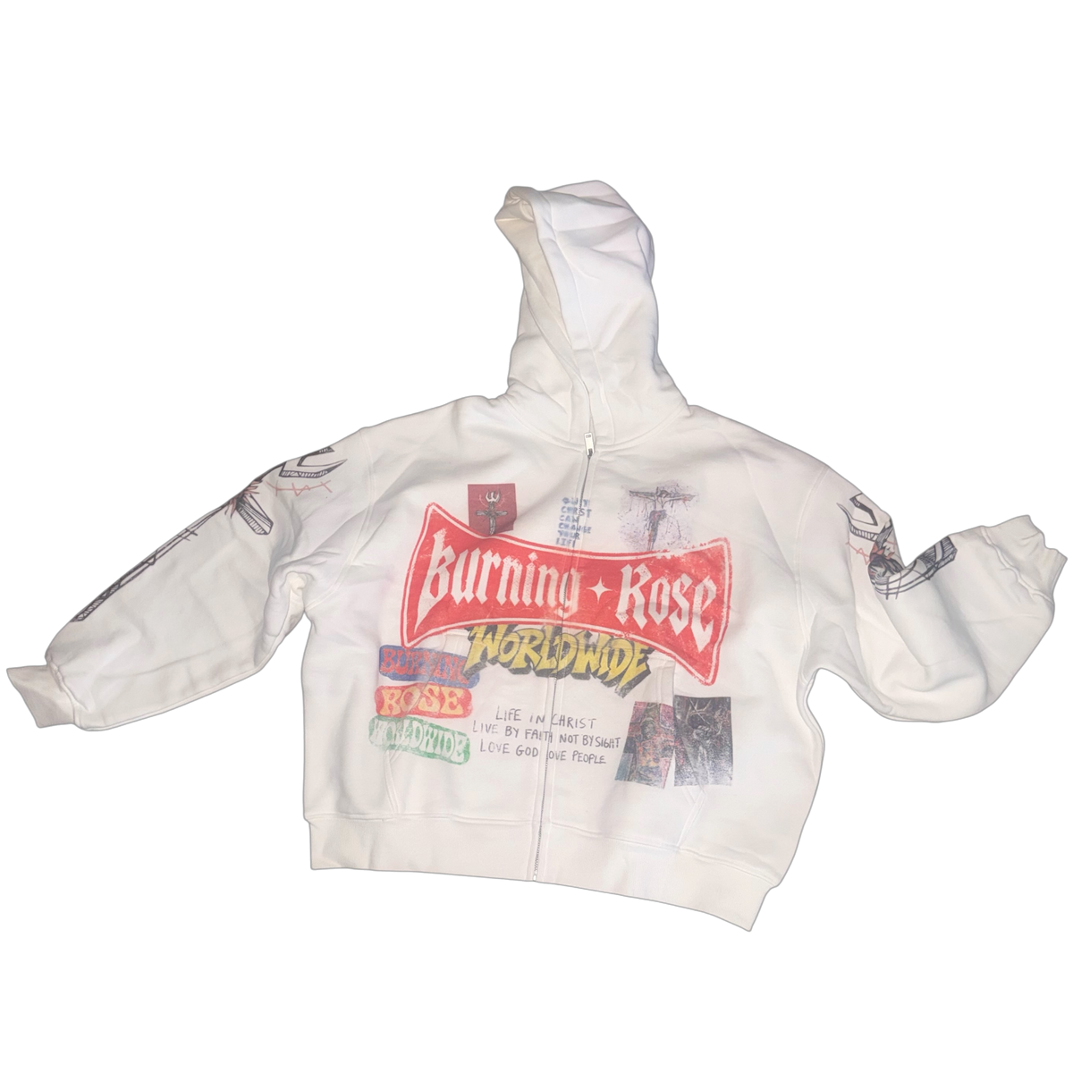 “Worldwide Faith Zip Hoodie”