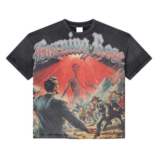 Burning Rose – Crimson Contact Tee