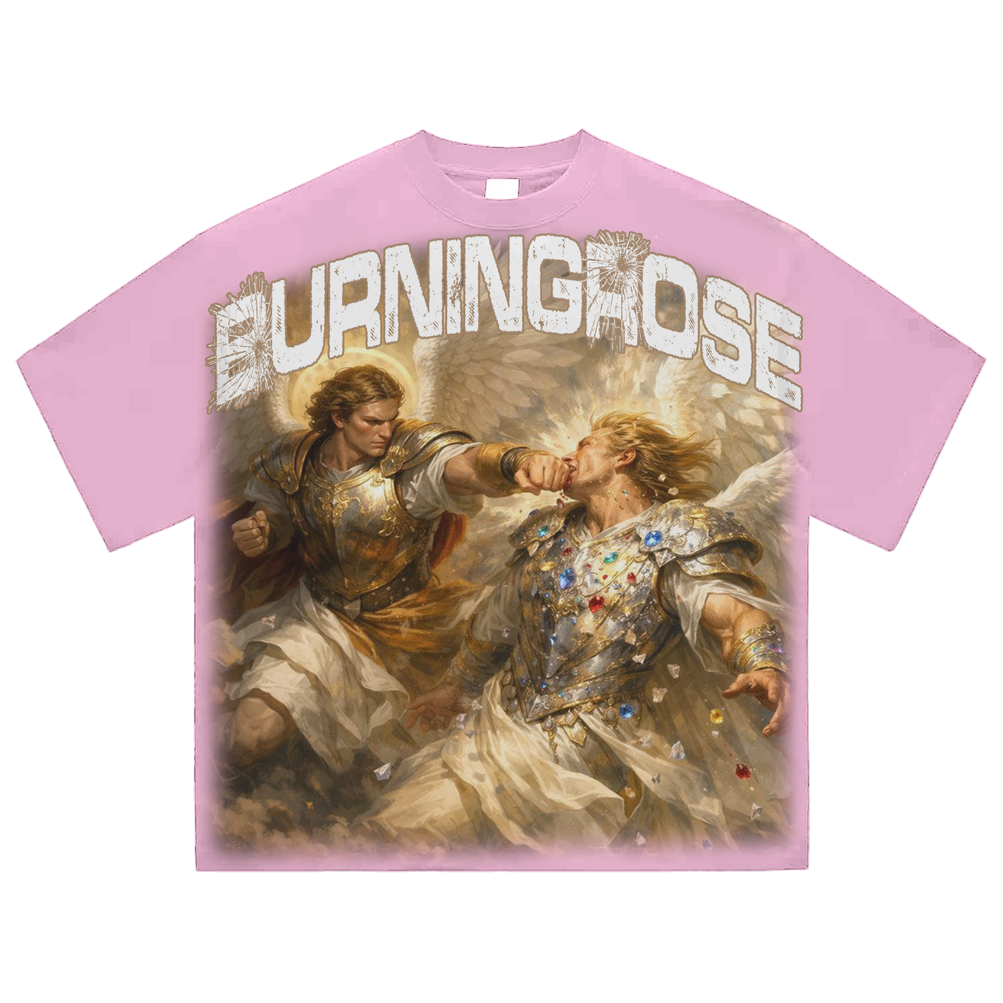 Burning Rose - Celestial Clash Tee