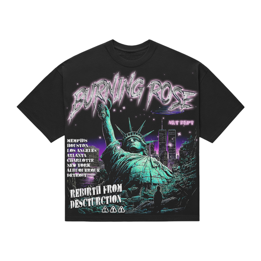 Burning Rose – Aftershock Tee