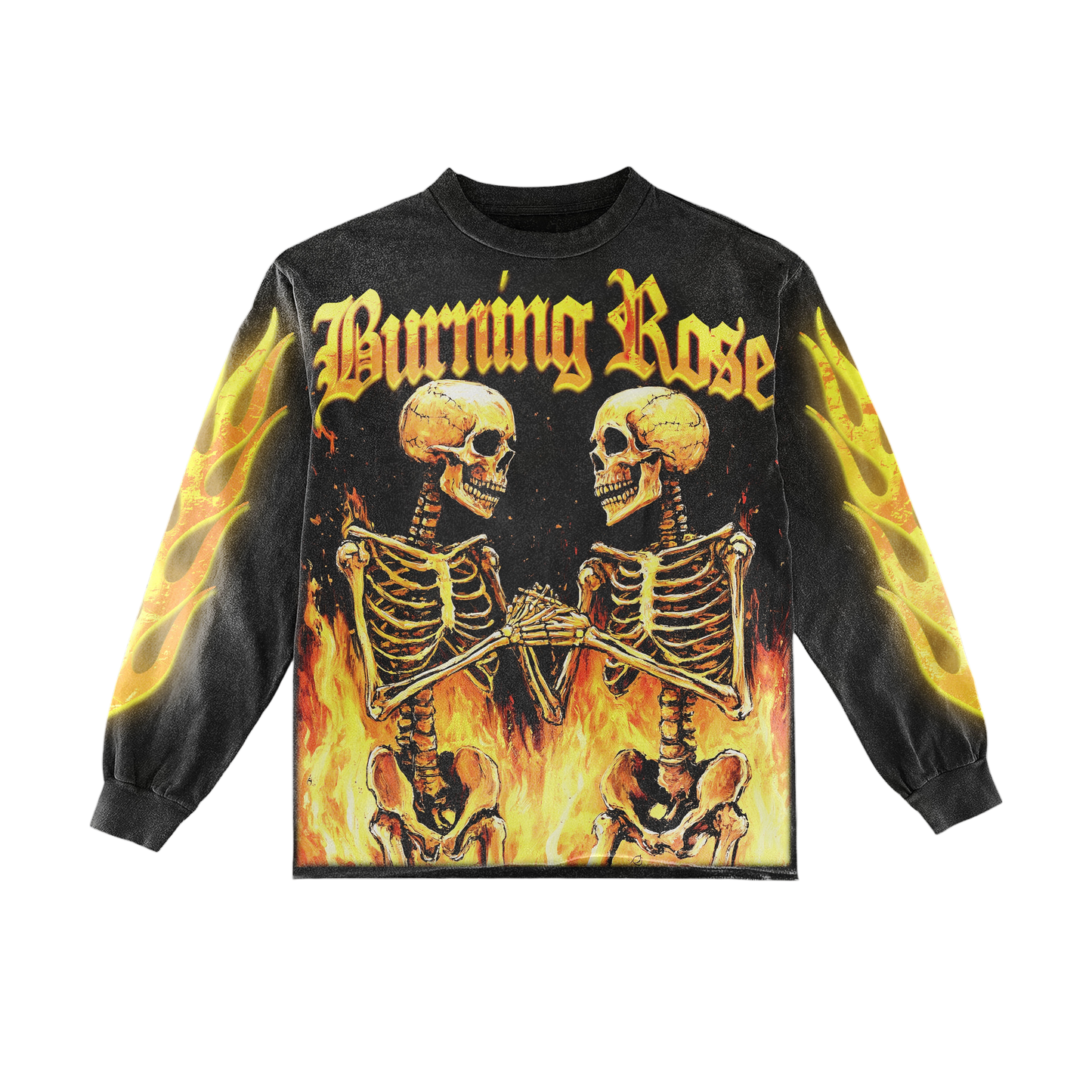 Burning Rose – Twin Flames Long Sleeve