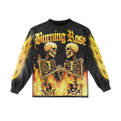 Burning Rose – Twin Flames Long Sleeve