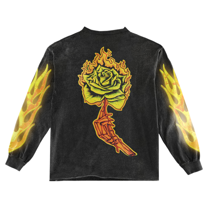 Burning Rose – Twin Flames Long Sleeve