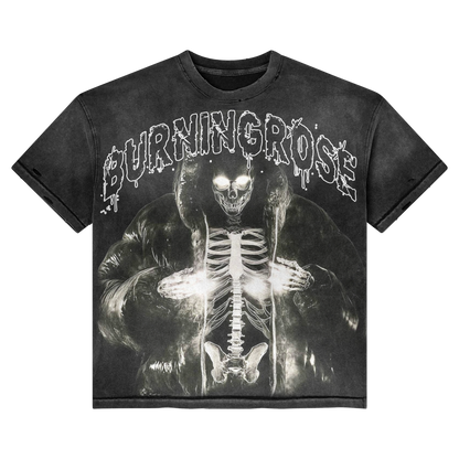 Frosted Reaper Tee -Burning Rose