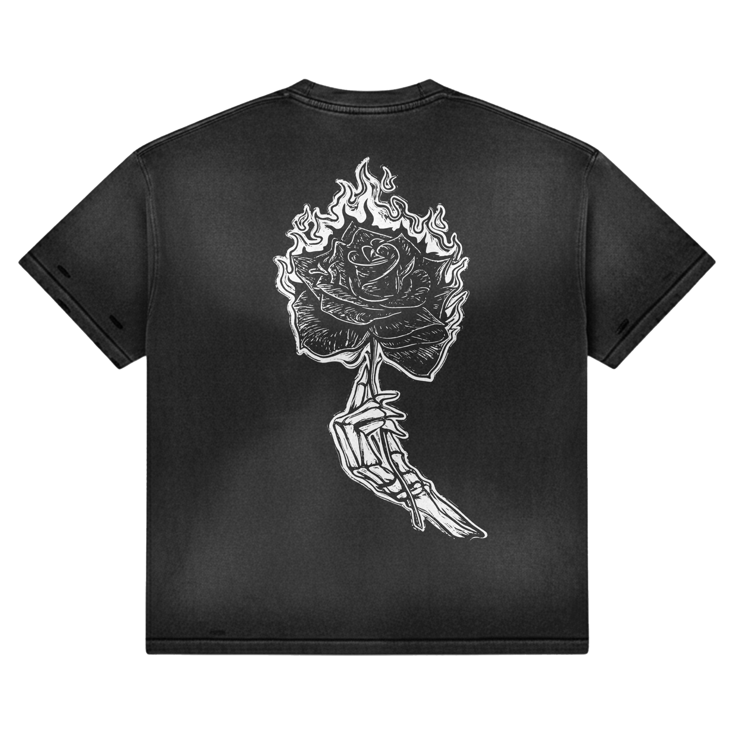 Frosted Reaper Tee -Burning Rose