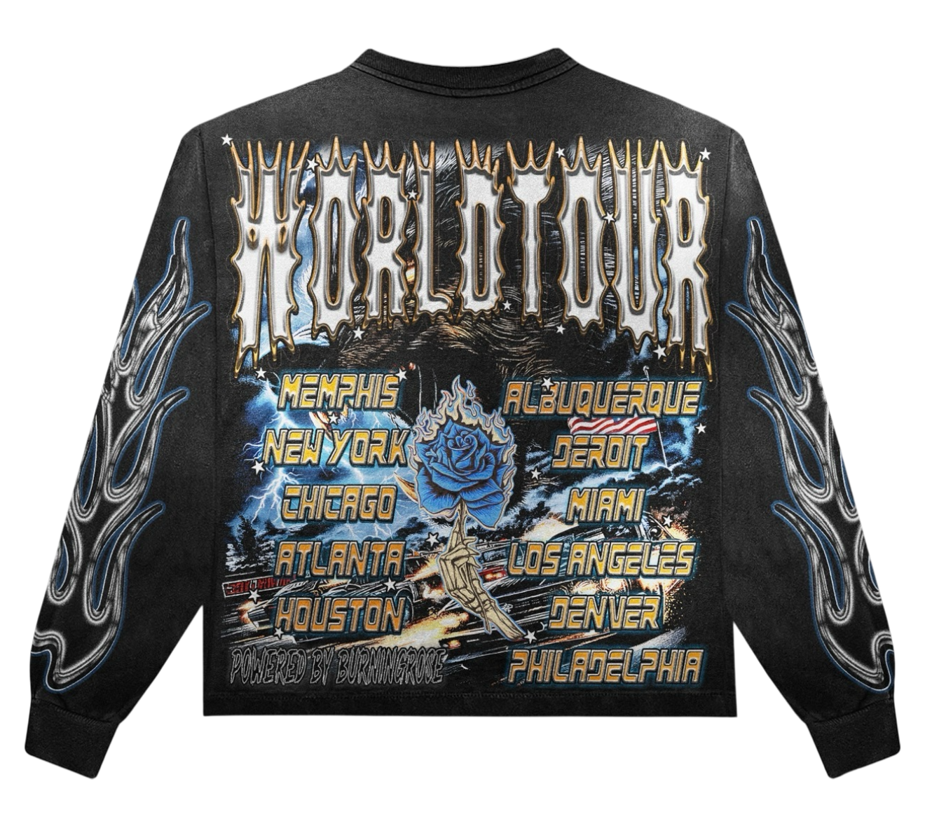 Burning Rose – Thunder Wolf Long Sleeve