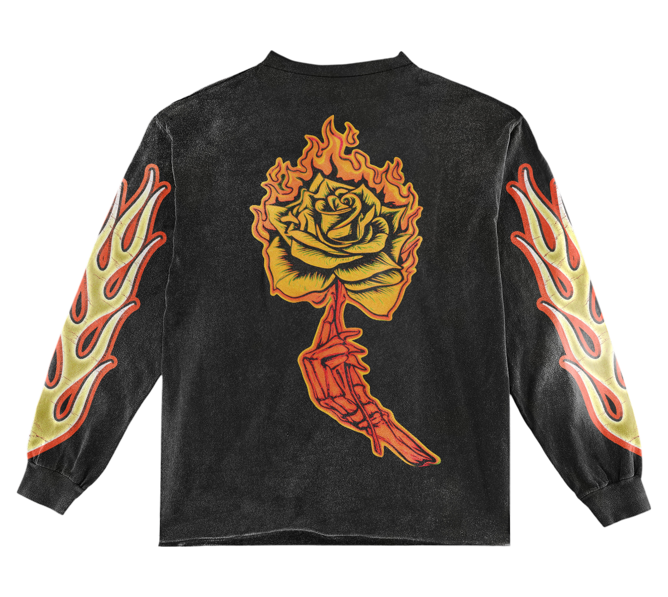 Burning Rose – Divine Flame Long Sleeve