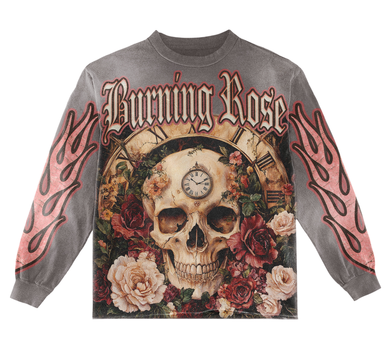 Burning Rose – Eternal Flame Long Sleeve