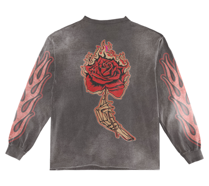Burning Rose – Eternal Flame Long Sleeve